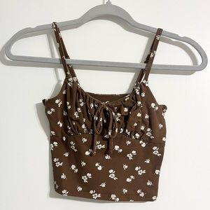 hollister cropped tank